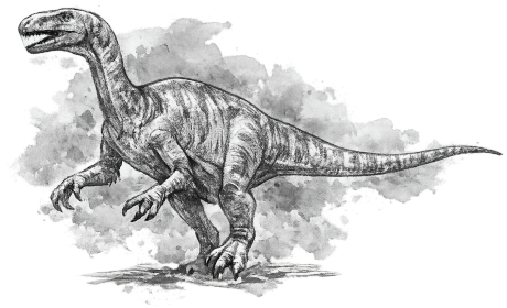 Plateosaurus-Modell