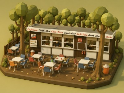 Cafe-Teria und Snak-Bar